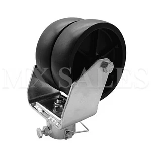 6" Dual Trailer Jack Wheel Caster fits Any Jack Better Soft Ground Roll - Bild 1 von 1