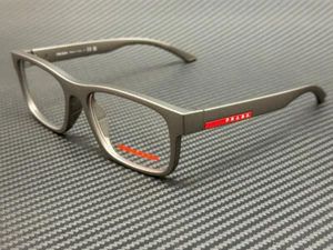 PRADA LINEA ROSSA PS 04QV 16X1O1 Grigio Men's 54 mm Eyeglasses - Picture 1 of 5