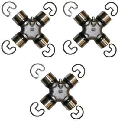 Kit de juntas universales de 3 ejes de transmisión engrasables delanteros o traseros con anillos a presión Foto 1 de 3