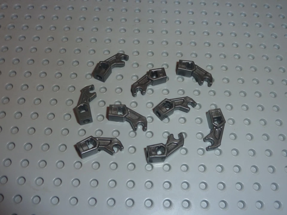 9 x LEGO Pearl Dark Gray Arm Mechanical 98313 Set 75002/70172/75261/75000/70738 - Photo 1/1