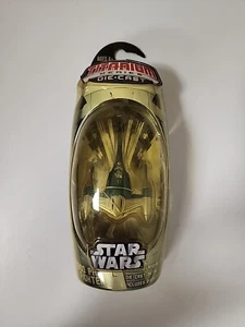 Hasbro Star Wars Titanium Naboo Patrol Fighter Die Cast Micro Machines New 2006 - Picture 1 of 6