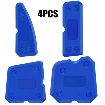 Fugenglätter Groß Set Silikonspachtel Silikonglätter Fugenabzieher Abzieher 4tlg - Bild 1 von 4