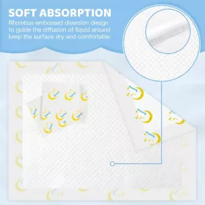 100 Disposable changing pad Nursing Pads Daiperchanging pad liners Mats 33x45cm - Picture 1 of 8