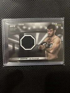 2018 UFC Topps Knockout Fight Mat Relic Forrest Griffin 14/99 - Picture 1 of 2