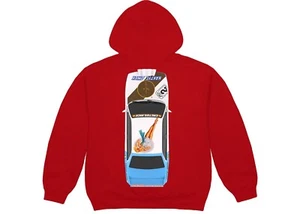 Travis Scott JACKBOYS Vehicle Hoodie II Red (TSJB-HS41) Men's Size S-2XL - Picture 1 of 2