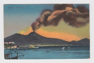 CA NA 07 Napoli Il Vesuvio viaggiata 1917 - Picture 1 of 1