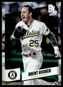 2024 Topps Big League Foil Brent Rooker Oakland Athletics #238 - Foto 1 di 2