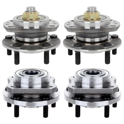 4Pcs Wheel Hub Bearing Assembly For Chrysler Town & Country 2004-2007 FWD Foto 1 de 4
