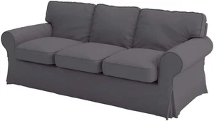 Der strapazierfähige Baumwoll Ektorp 3,5 Sitzbreite: 98 Zoll (nicht normaler 3-Sitzer) Sofabezug. - Bild 1 von 4