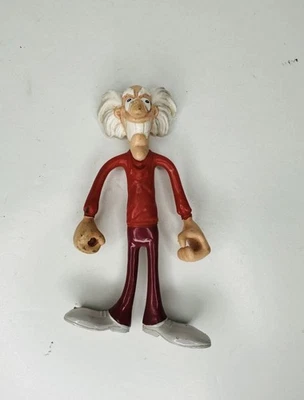 Figura de goma retorcible plegable Bendy Red Bendy Arco 1987 de colección Foto 1 de 4