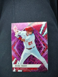 2021 Panini Chronicles - Phoenix Mike Trout #19 Purple Velocity - Picture 1 of 2