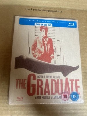THE GRADUATE - Reg Free BLU RAY Digibook STUDIO CANAL COLLECTION NEW & SEALED - Image 1 of 3