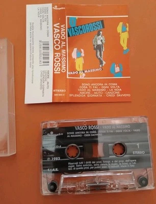 VASCO ROSSI vado Al Massimo MC CASSETTE 3005234 - Immagine 1 di 3
