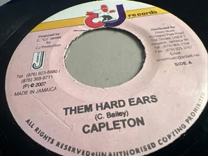 Capleton - Them Hard Ears - 7” Vinyl - Picture 1 of 8