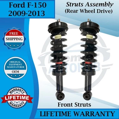 Monroe Genuine OEM Front Struts For 2009-2013 Ford F150 2WD Lifetime Warranty - Изображение 1 из 4