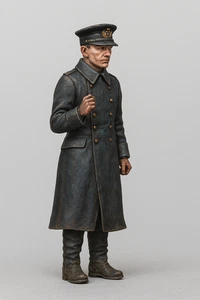 TG60 — WWII Naval Officer scale model RC Boat Figure - Picture 1 of 25