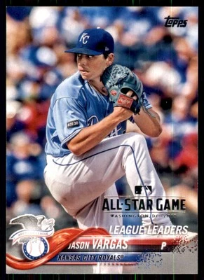 2018 Topps All Star Game Jason Vargas Kansas City Royals #327 - Image 1 of 2