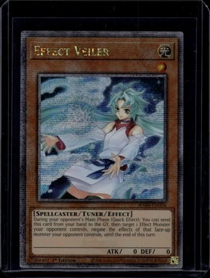 2020 Yu-Gi-Oh! Quarter Century Stampede Effect Veiler #RA04-EN004  - Image 1 of 2