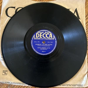 JIMMY DORSEY- STOMPIN’ AT THE SAVOY/SENTIMENTAL MOOD-78 RPM Decca 882 F. T. - Picture 1 of 6