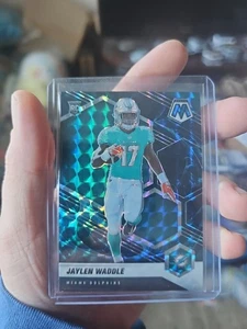 Jaylen Waddle 2021 Mosaic “Genesis”  RC SSP #308  Rookie  Miami Dolphins - Picture 1 of 2