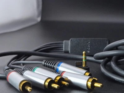 Official OEM Sony PSP Component AV Cable PSP - 2000 & 3000 series Tested & Works - Image 1 of 4