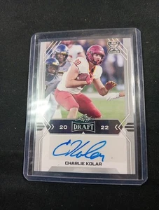 2022 Leaf Draft - Autogramme Charlie Kolar #BA-CK1 (AU, RC) - Bild 1 von 6