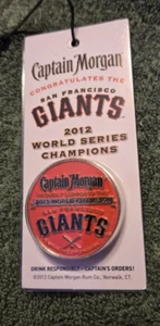 Pin MLB 2012 San Francisco Giants World Series Champs Captain Morgan Baseball - Bild 1 von 2