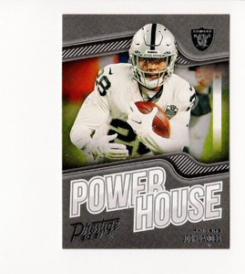 2021 Panini Prestige Josh Jacobs #PH-JJ Power House Las Vegas Raiders