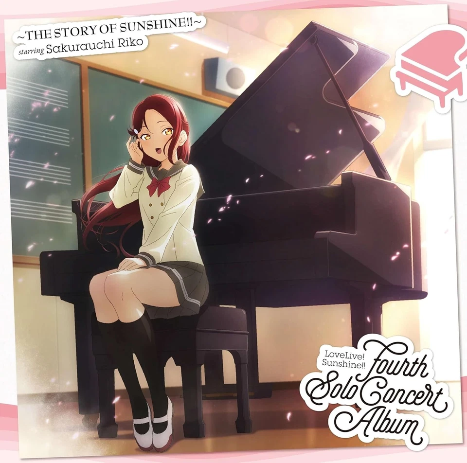 LoveLive! Sunshine!! Sakurauchi Riko Fourth Solo Concert Album Music CD New - Image 1 of 1