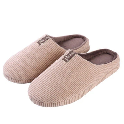 Aerusi Women Comfy Slip On Flannel Lining Warm Memory Foam Slippers House Shoes  - Image 1 of 4