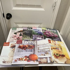 Martha Stewart Living Magazine 1998-2000 Lot of 8 Issues with Recipe Cards - Picture 1 of 6