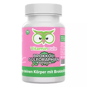 Brokkoli Sulforaphan Kapseln mit 400 mg Extrakt - vegan - Vitamineule - Picture 1 of 6