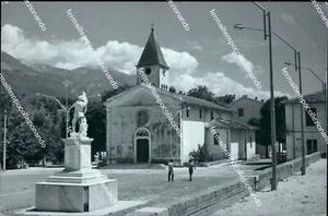 bb219 cartolina s.vincenzo v.roveto piazza della vittoria rifilata l'aquila - Picture 1 of 2