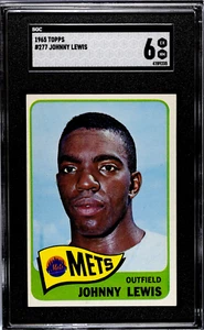 1965 Topps - Johnny Lewis #277, *Mets* SGC Graded (EX/NM) - Picture 1 of 2