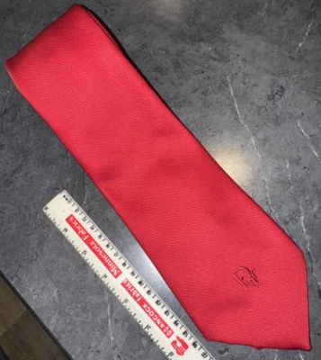 Christian Dior твердый красный мужской галстук дизайнерский галстук мужская одежда бизнес винтажный - Изображение 1 из 4