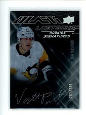 2022-23 Upper Deck SPx VALTTERI PUUSTINEN Rookie Lustrous Signatures Auto /199