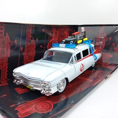1/24 COCHE CAR CADILLAC 1959 GHOSTBUSTERS CAZAFANTASMAS ECTO 1 JADA TOYS  - Imagen 1 de 4