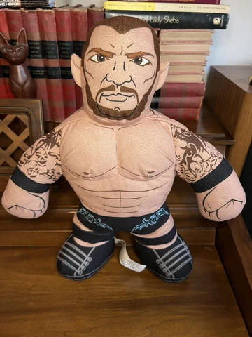 WWE Brawlin Buddies Wrestling Randy Orton 16" Talking Plush Mattel 2011 Toy Cover