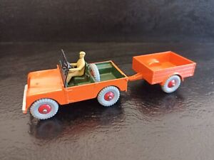 Dinky Toys France original - Land Rover avec remorque - références 340 et 341