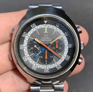 1971 Omega Flightmaster Ref. 145.036 Pilots Chronograph 43mm Wristwatch - Picture 1 of 14