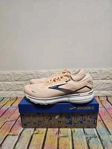 Brooks Ghost 15 Rennrad Laufschuhe UK 10 Damen UVP 135£ Apricot / Estate Blau - Bild 1 von 7