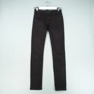 AllSaints Skinny Jeans Womens W26 Black Mast Casual Denim Pants Trousers - Picture 1 of 24