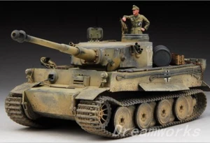 Ganador del premio construido Tamiya 1/35 DAK Tiger 121 sPz.Abt. 501 Túnez+2PE+Figura     - Imagen 1 de 23