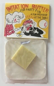 Mantequilla de imitación de novedad de broma y mordaza vintage - Japón - stock de tienda sin usar - Imagen 1 de 1