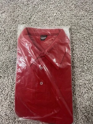 Vintage 80s Polo Shirt Red XL Screen Stars Blank Short Sleeve - Image 1 of 4