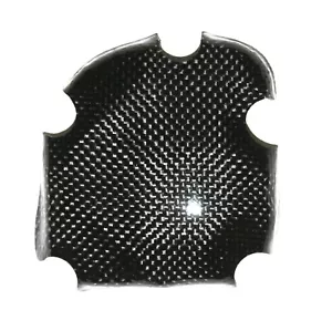 KAWASAKI ZX9R 98-03 CARBON ZÜNDGEBERDECKEL MOTORDECKEL COVER CARBONE CARBONO - Picture 1 of 2
