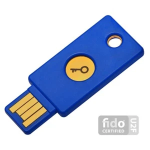 NEW Yubico YubiKey FIDO U2F USB Security Key Authentication Second Factor Secure - Photo 1/7