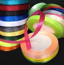 25 Yards Roll 10mm Satin Ribbon - Scrapbook Wedding Wrap Party Decoration Craft