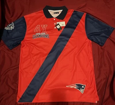 Camisa polo New England Patriots - Nueva con etiquetas de Forever Collectibles Foto 1 de 2