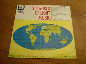 THE WORLD OF LIGHT MUSIC - CONDUCTED BY GIBERT WINTER = HMV CSD 1588 STEREO= EX+ - Picture 1 of 2